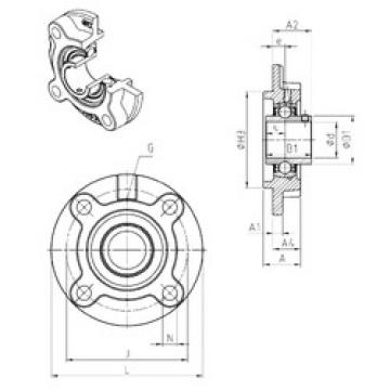 roulements UCFC209 SNR