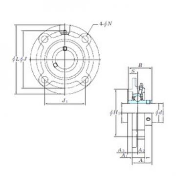 roulements UCFCX15E KOYO