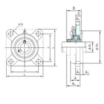 roulements UCFS306 NACHI