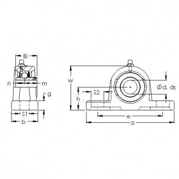 roulements UCP 218 AST