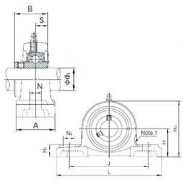 roulements UCP320 NACHI