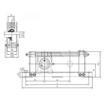 roulements UCTU209+WU900 NACHI