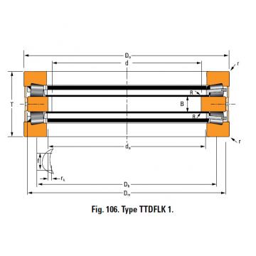 Bearing T10250F Thrust Race Single