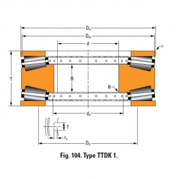 Bearing T8010DW Thrust Race Double