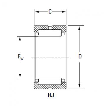 Bearing HJ-729640 IR-607240