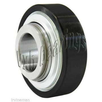 FHBR206-18 Rubber Interliner Set Screw Locking 1 1/8&#034; Inch Bearings Rolling