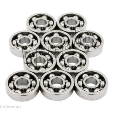 10 S681X Bearing 1.5x4x1.2 Stainless Steel Open Ball Bearings Rolling