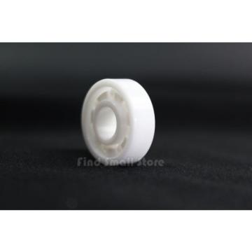 Full Ceramic 608 8x22x7 Miniature Ball Bearings ZrO2 Zirconia White