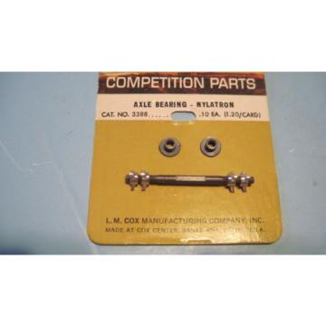 1/24 cox slot car 1/32 unused axle bearings , 4 knock offs &amp; 1 axle