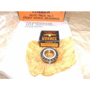 RELIANT SCIMITAR CLASSIC CAR TIMKEN FRONT WHEEL BEARINGS