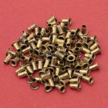 50pcs Small Shaft Bearing Bushing Holder DIY Rivet Mini Flange for Car Model