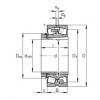 roulements 22256-B-K-MB + H3156X FAG