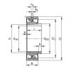 roulements 23134-E1A-K-M + AH3134A FAG