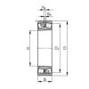 roulements 249/1120-B-K30-MB FAG