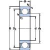 roulements 6007-2RZTN9/HC5C3WT SKF #1 small image