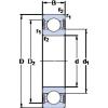 roulements 6020-2RS1 SKF #1 small image