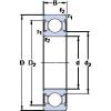 roulements W 6209-2Z SKF