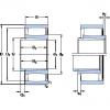 roulements C 4038 K30V + AH 24038 SKF #1 small image