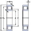 roulements NU 205 ECP SKF #1 small image