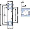 roulements 7011 ACD/P4AH1 SKF