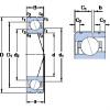 roulements 71915 ACE/P4AL SKF #1 small image