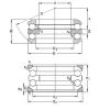 roulements 54205+U205 NKE