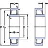 roulements NUB 220 ECJ SKF #1 small image