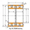 Bearing lm282549dw lm282510d