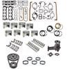 FORD CAR HO 302 5.0L  87-90 PREMIUM ENGINE REBUILD KIT PISTONS BEARINGS GASKETS