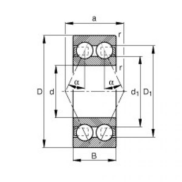 roulements 3207-BD-TVH FAG #1 image