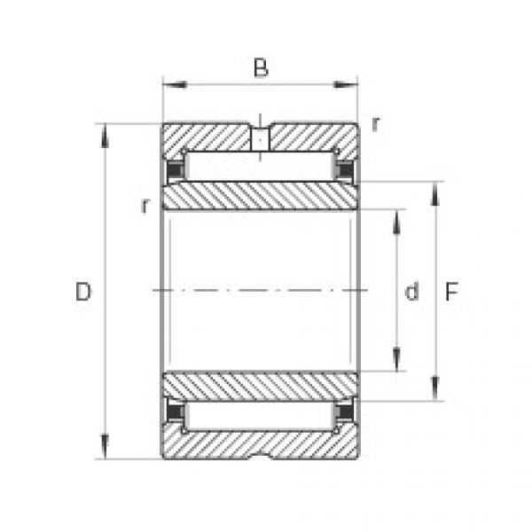 roulements NKI17/16 INA #1 image