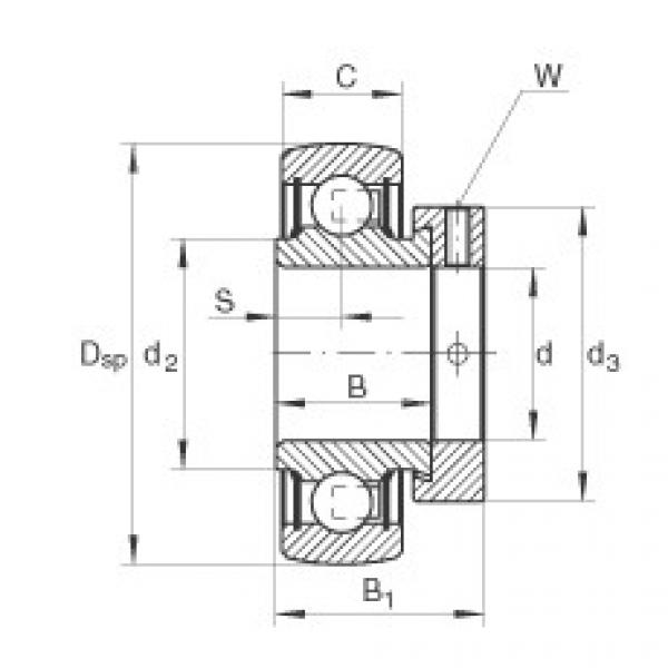 roulements RA100-NPP-B INA #1 image