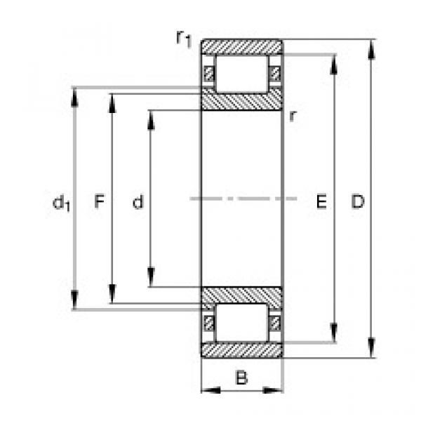 roulements N307-E-TVP2 FAG #1 image