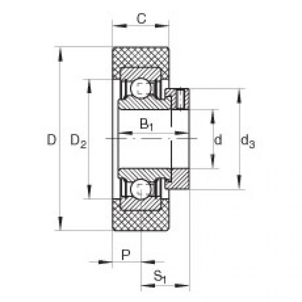 roulements RCSMB25/65-FA106 INA #1 image