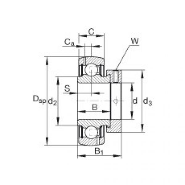 roulements GRA100-NPP-B-AS2/V INA #1 image