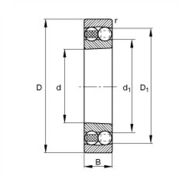 roulements 1214-K-TVH-C3 FAG #1 image