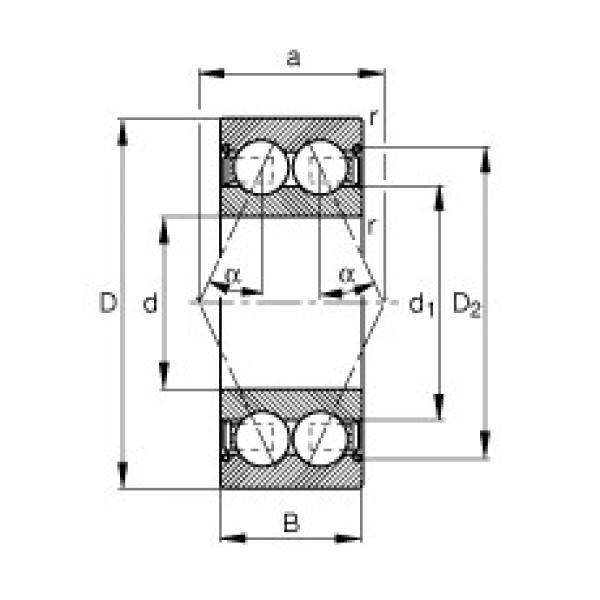 roulements 3003-B-2Z-TVH FAG #1 image