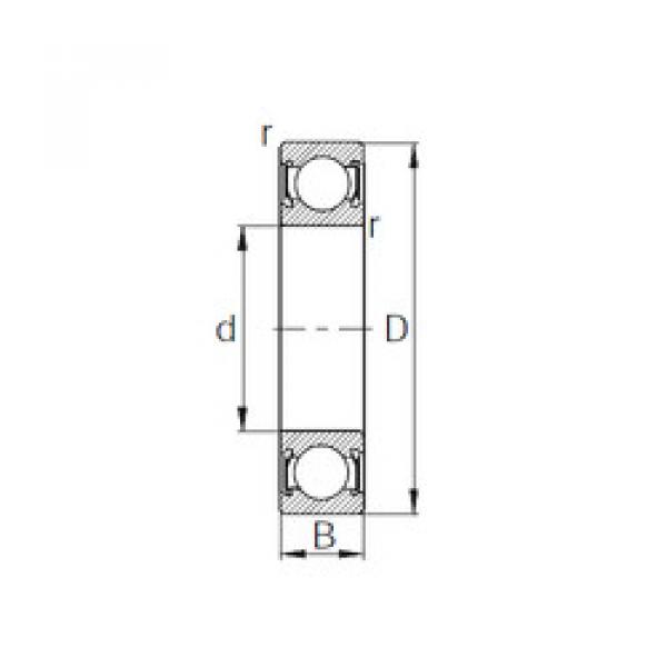 roulements R22-2RS CYSD #1 image