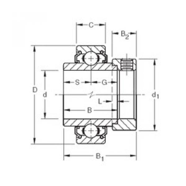 roulements 1106KLL Timken #1 image