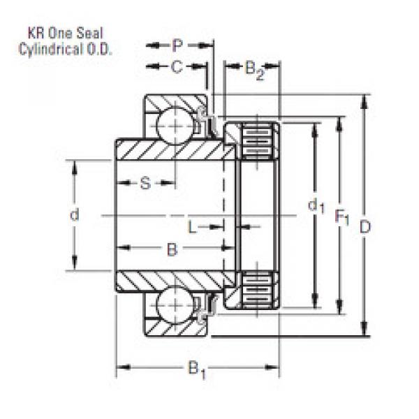 roulements 1104KR Timken #1 image