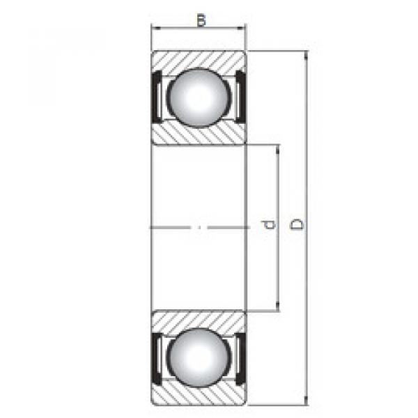 roulements 16003 ZZ CX #1 image