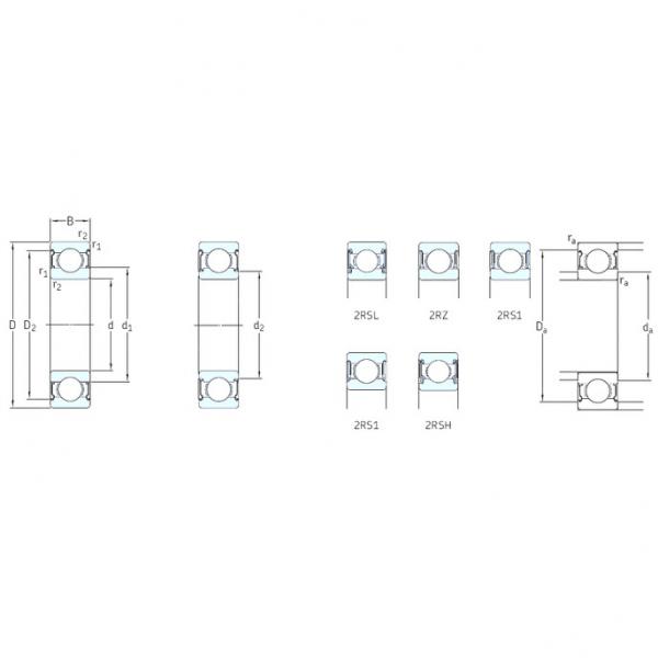 roulements 608-RSH SKF #1 image