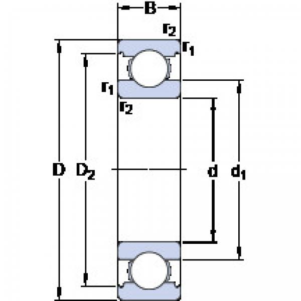 roulements 6006 SKF #1 image