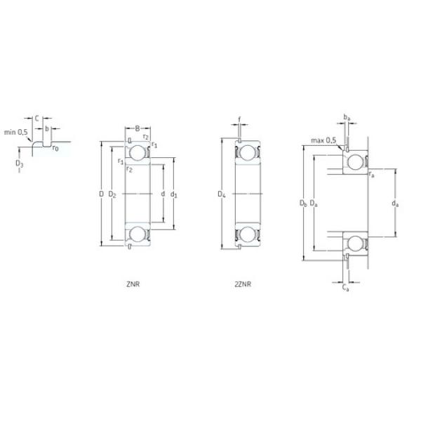 roulements 312-2ZNR SKF #1 image