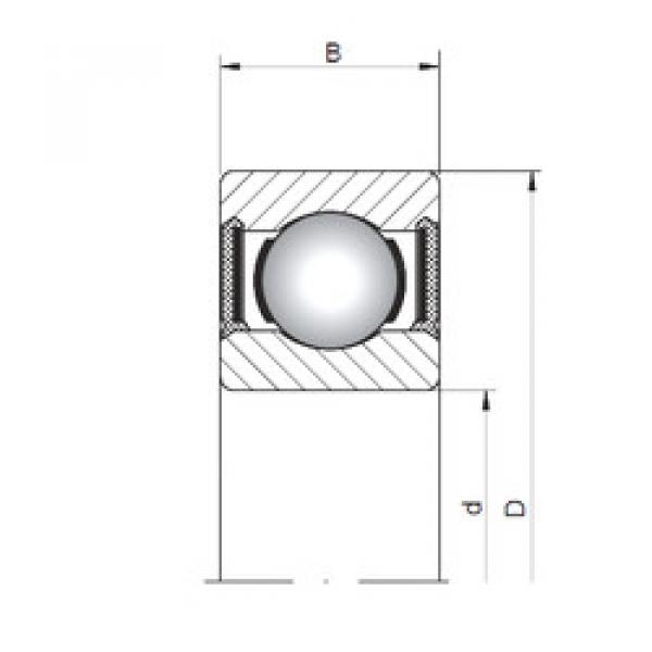 roulements 605-2RS CX #1 image