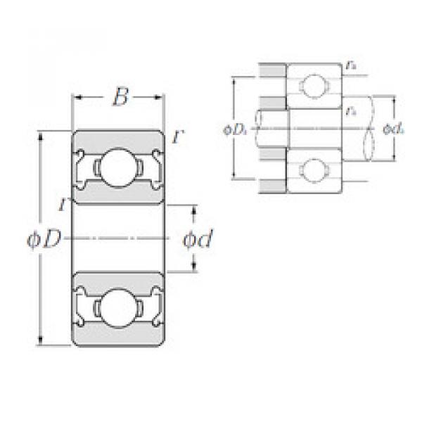 roulements BC8-14ZZ NTN #1 image