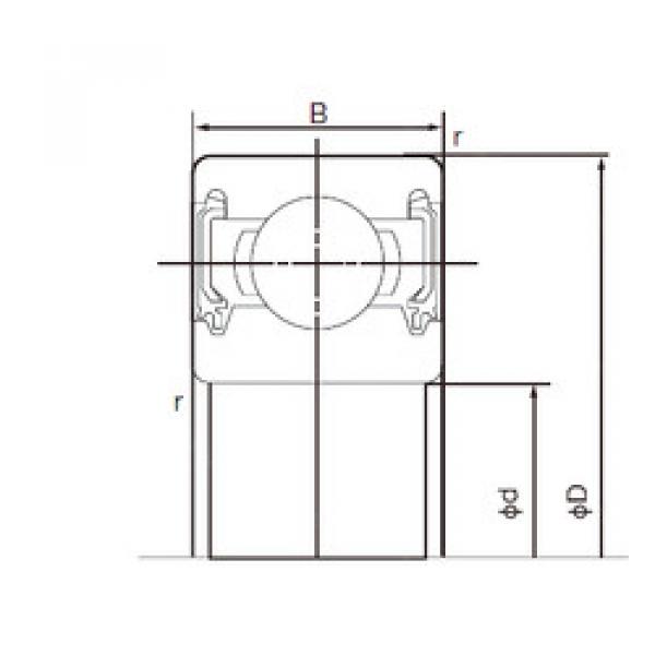 roulements 6010-2NKE9 NACHI #1 image