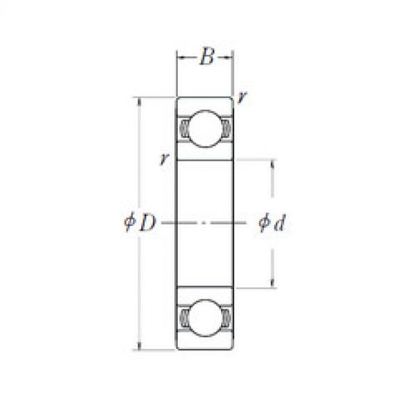 roulements 6009L11-H-20DDU NSK #1 image