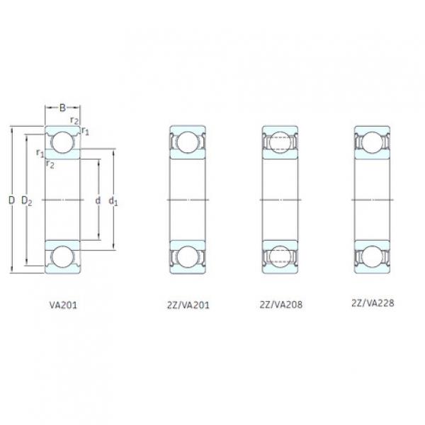 roulements 6202/VA201 SKF #1 image