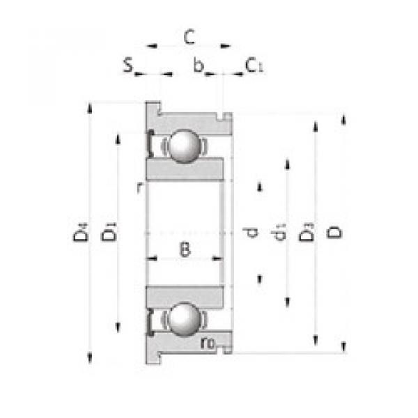 roulements AB41658YS05 SNR #1 image